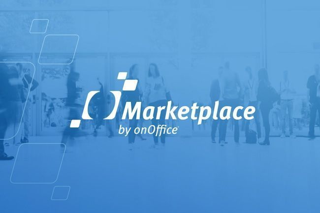 onOffice Marketplace Keyvisual und Logo
