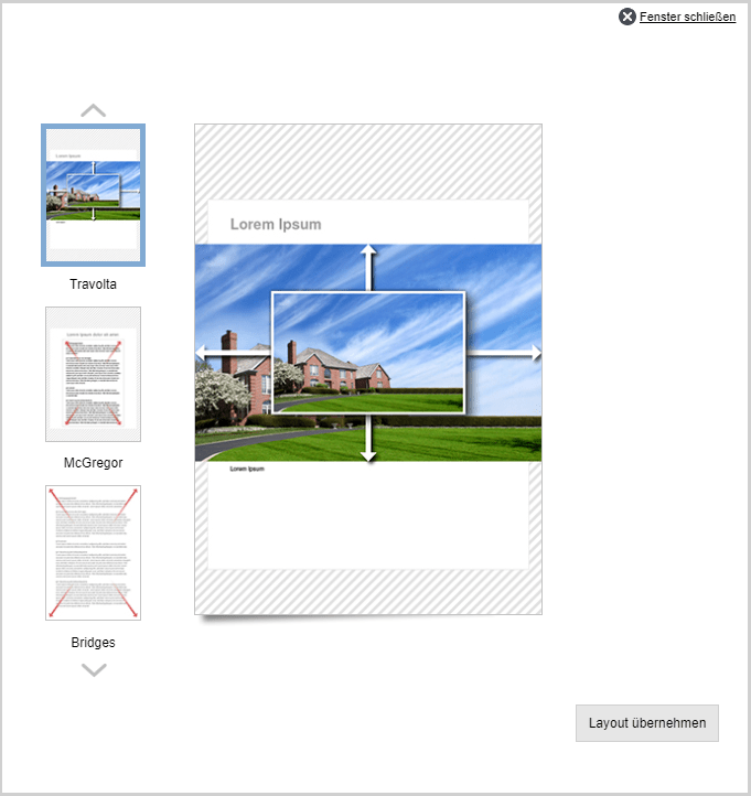 Screenshot pdf Designer