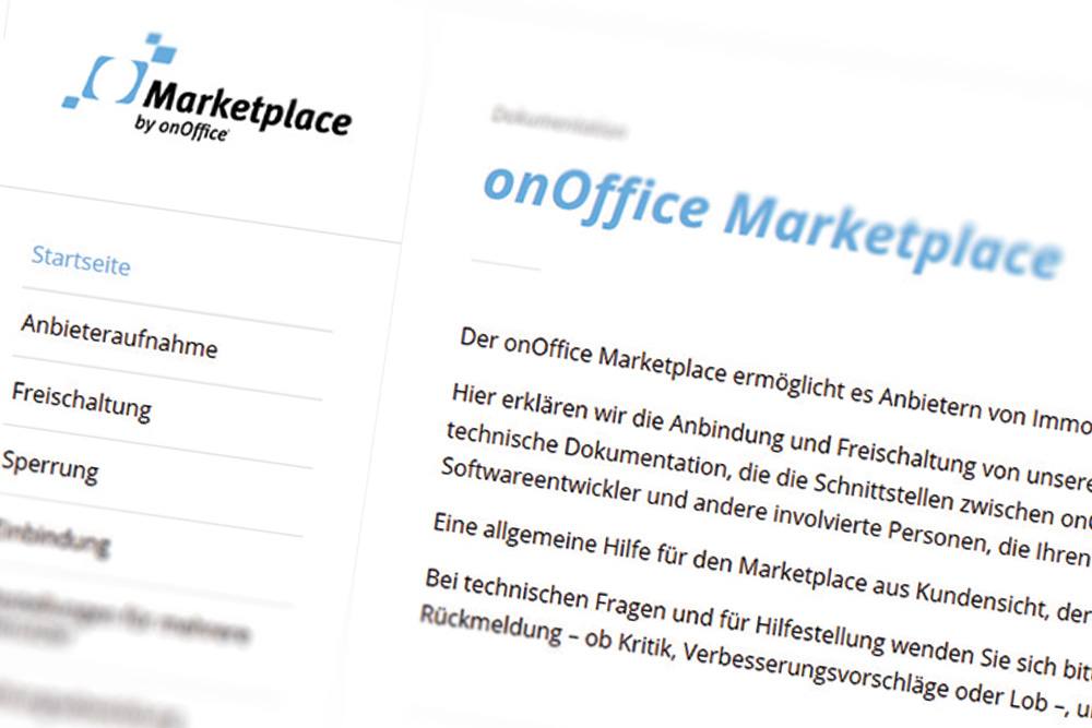 Screenshot onOffice Marketplace-Doc