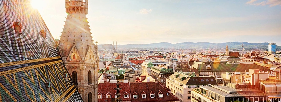 Blick über die Stadt Wien