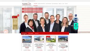 Screenshot Website Jacobsen Immobilien