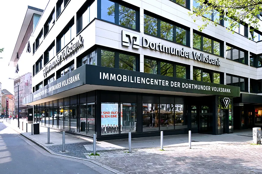 Dortmunder Volksbank: Gebäude außen